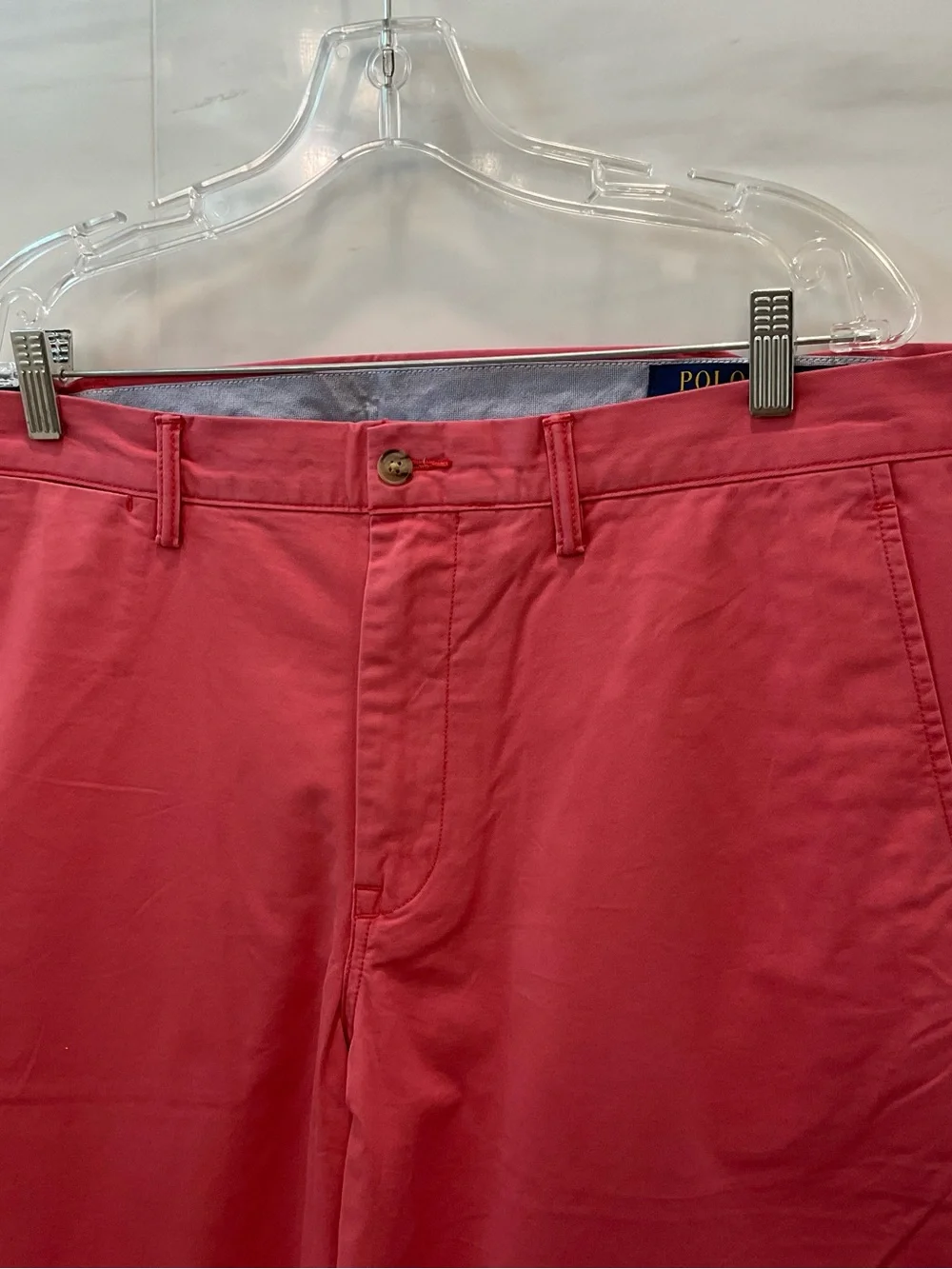 POLO Ralph Lauren Nantucket Red Stretch Straight Fit Chino Pants size 38-30 T77